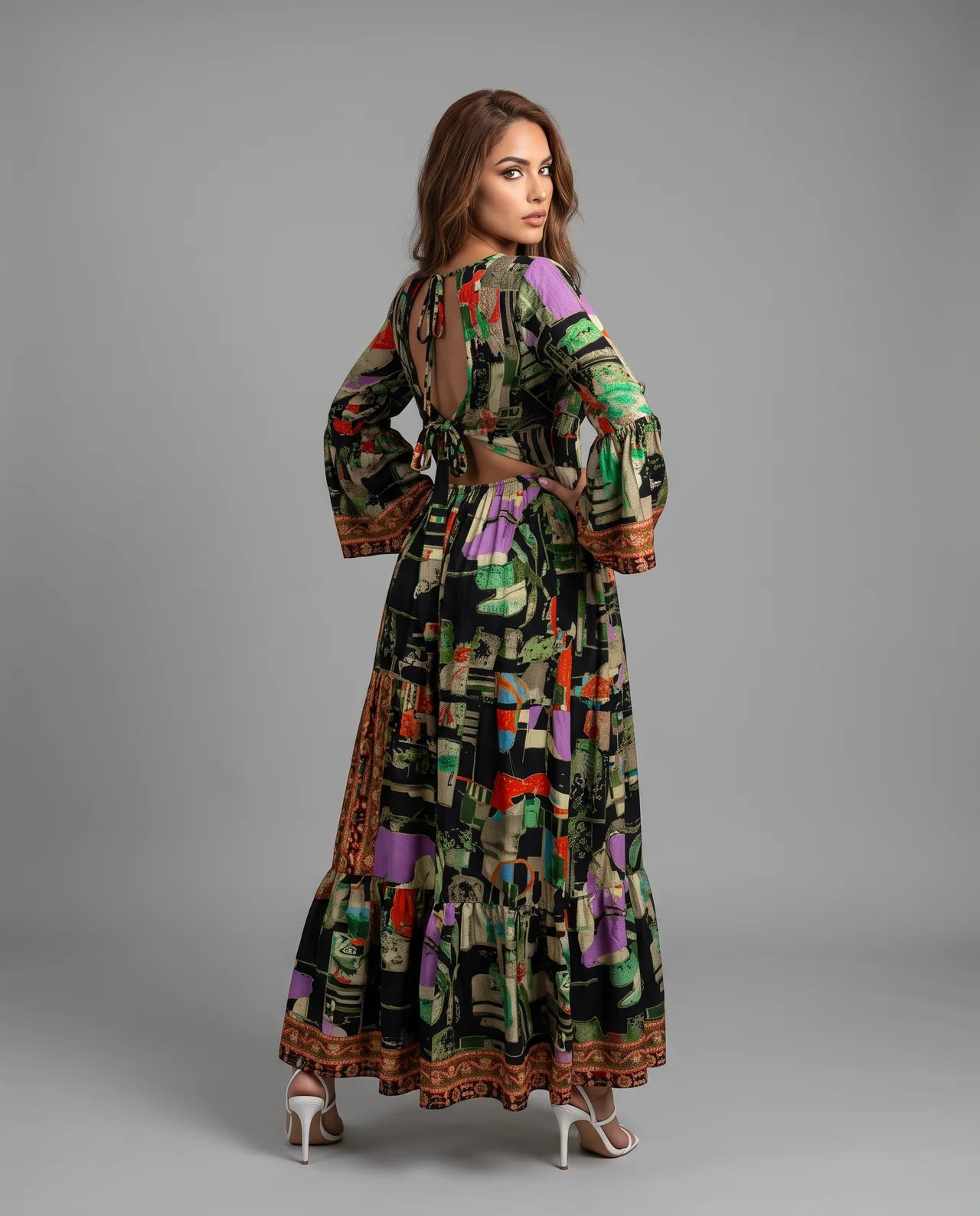 Zaha Dress – An Exquisite Silk Silhouette Defined by Effortless Luxury
