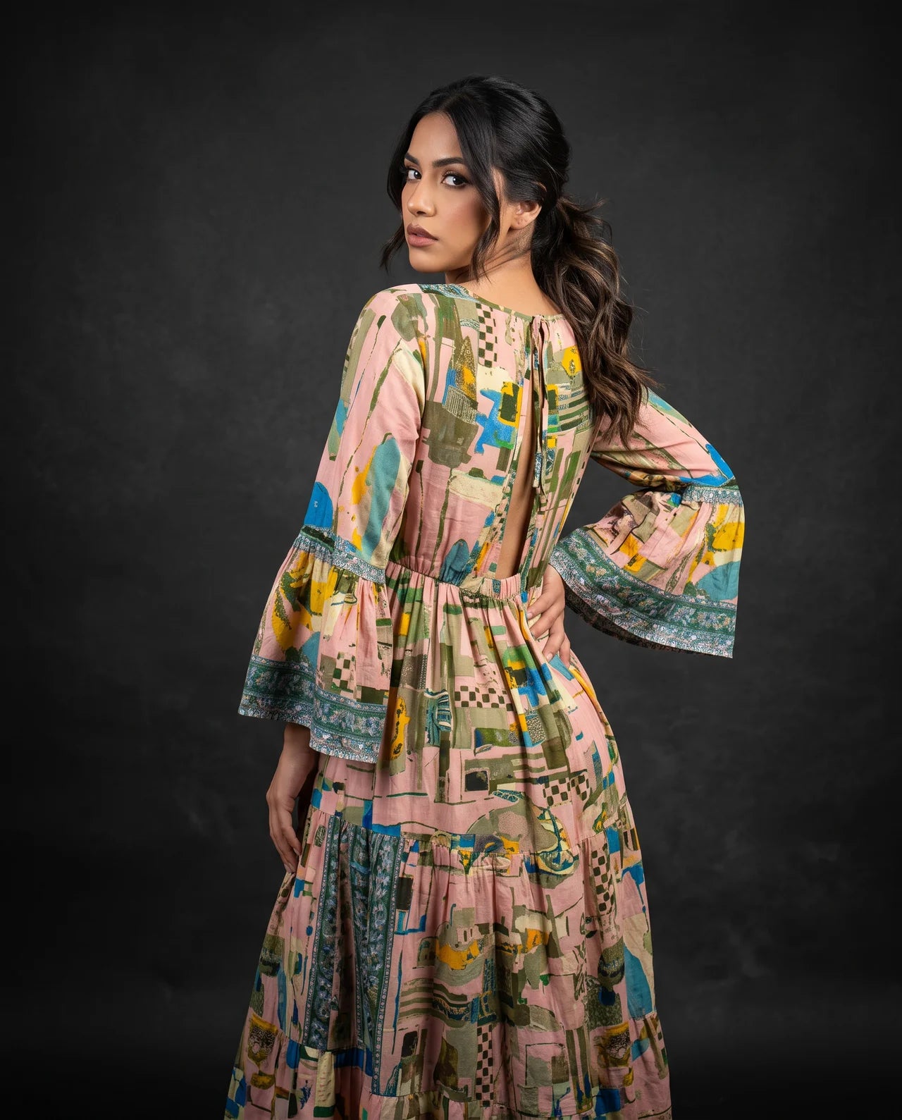 Zaha Dress – An Exquisite Silk Silhouette Defined by Effortless Luxury