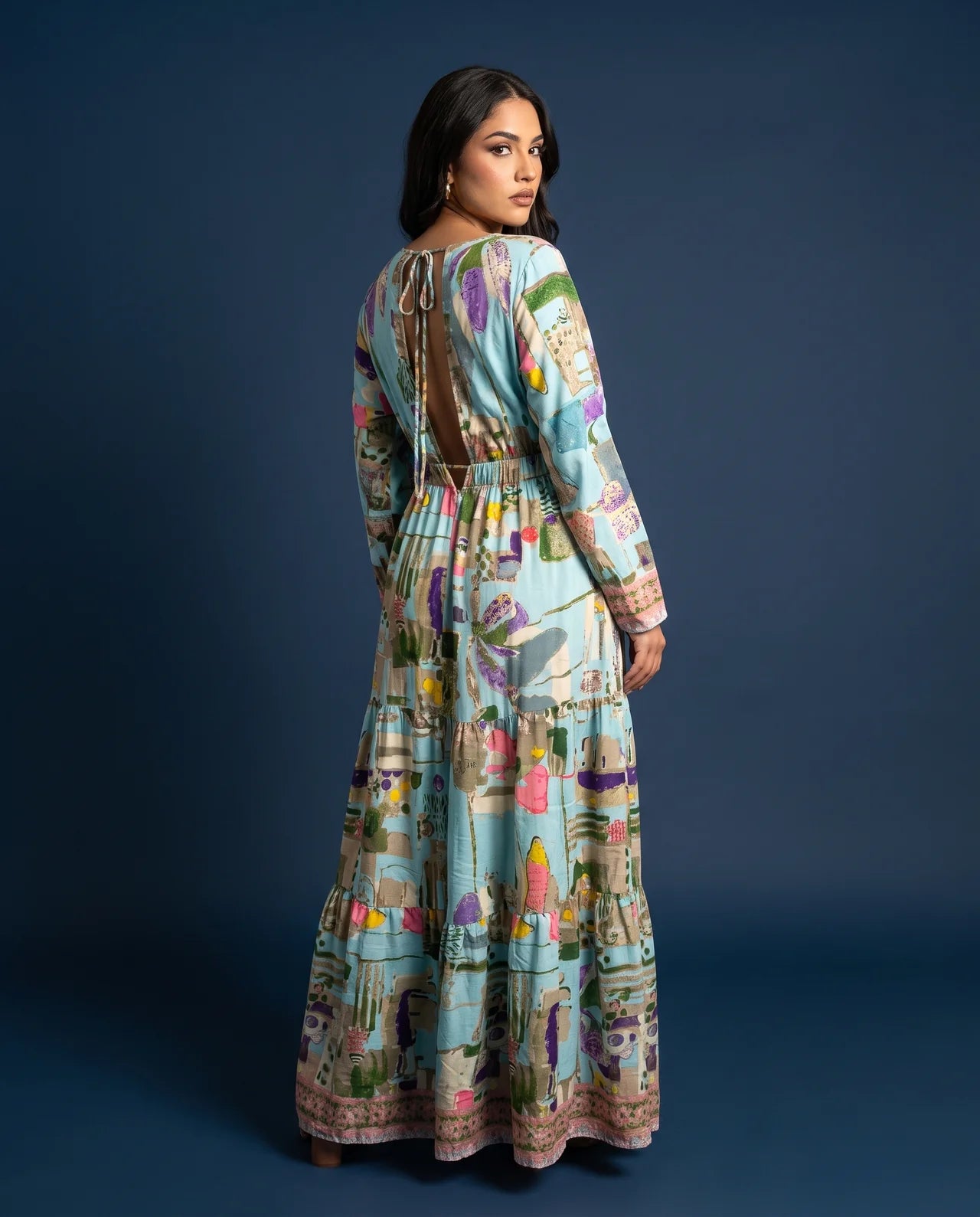 Zaha Dress – An Exquisite Silk Silhouette Defined by Effortless Luxury