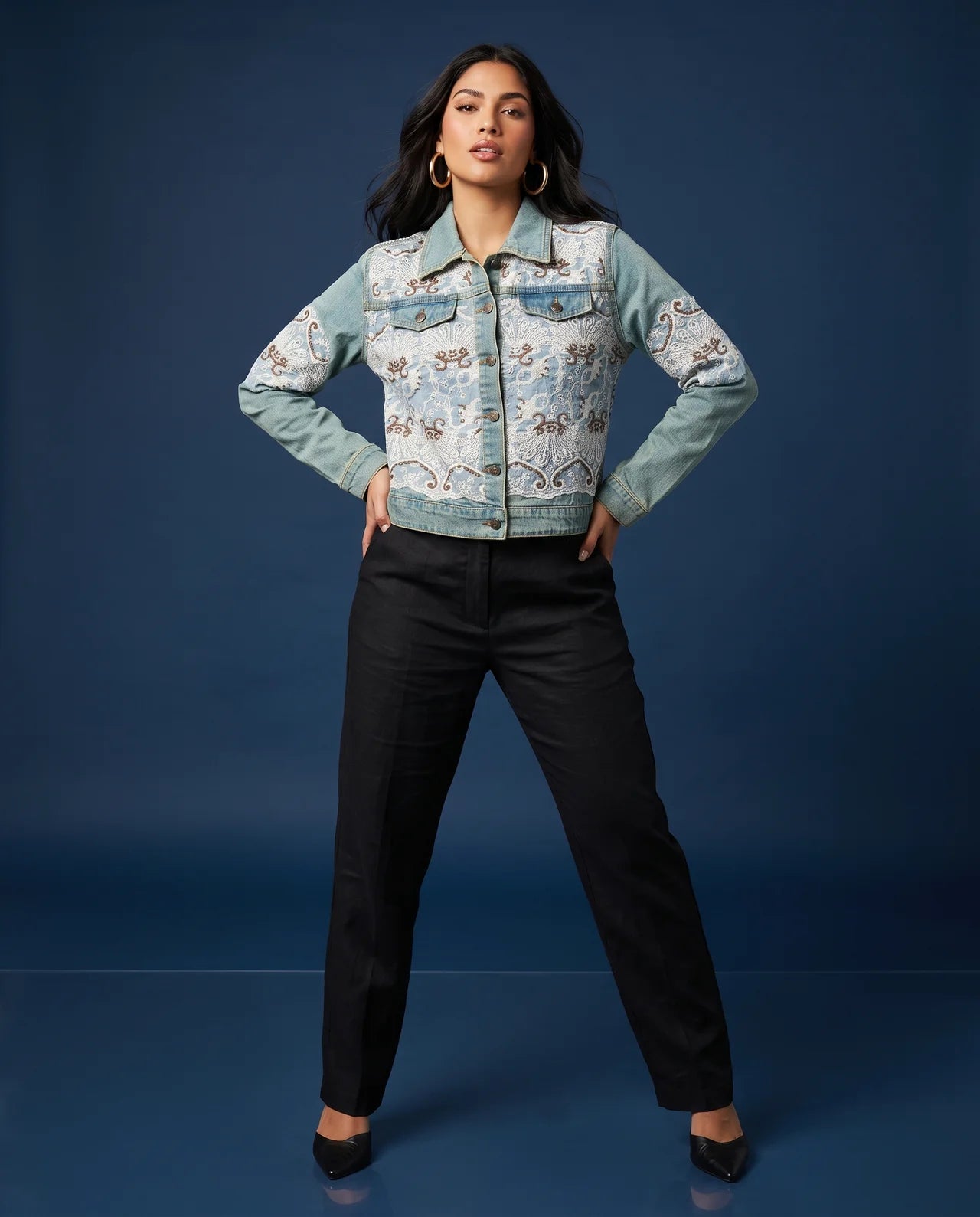 Le Bleuette Jacket – A Masterpiece of Handcrafted Stone Art
