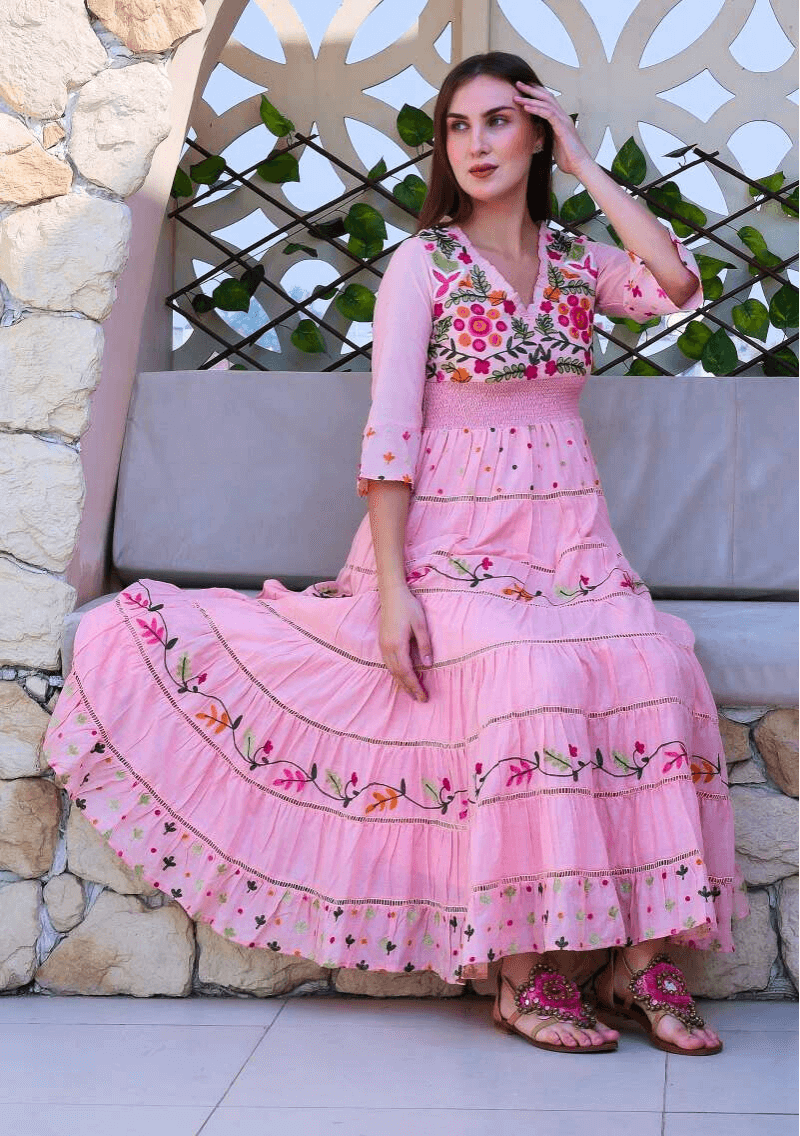 Vestido “Jardín Encantado” - Sufi Boho