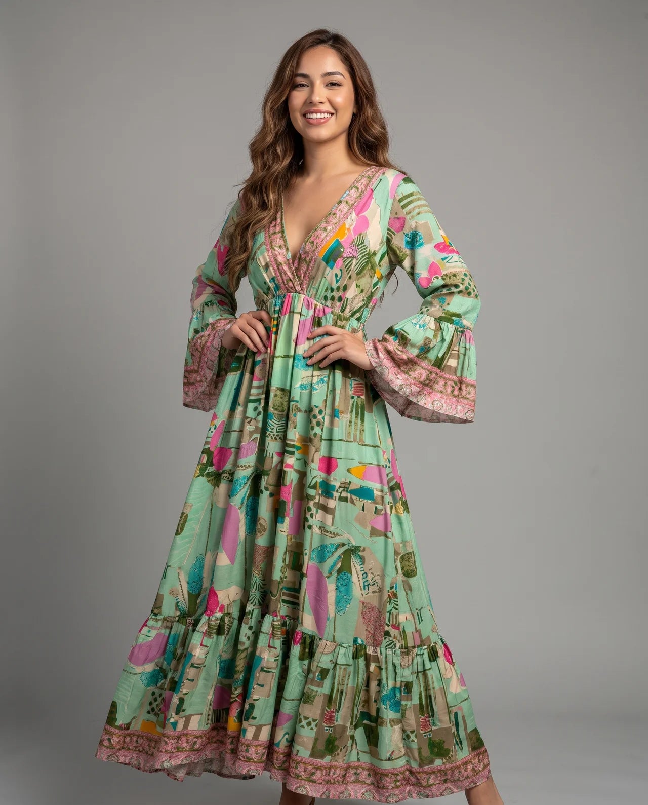 Zaha Dress – An Exquisite Silk Silhouette Defined by Effortless Luxury
