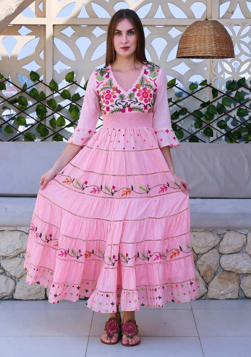 Vestido “Jardín Encantado” - Sufi Boho