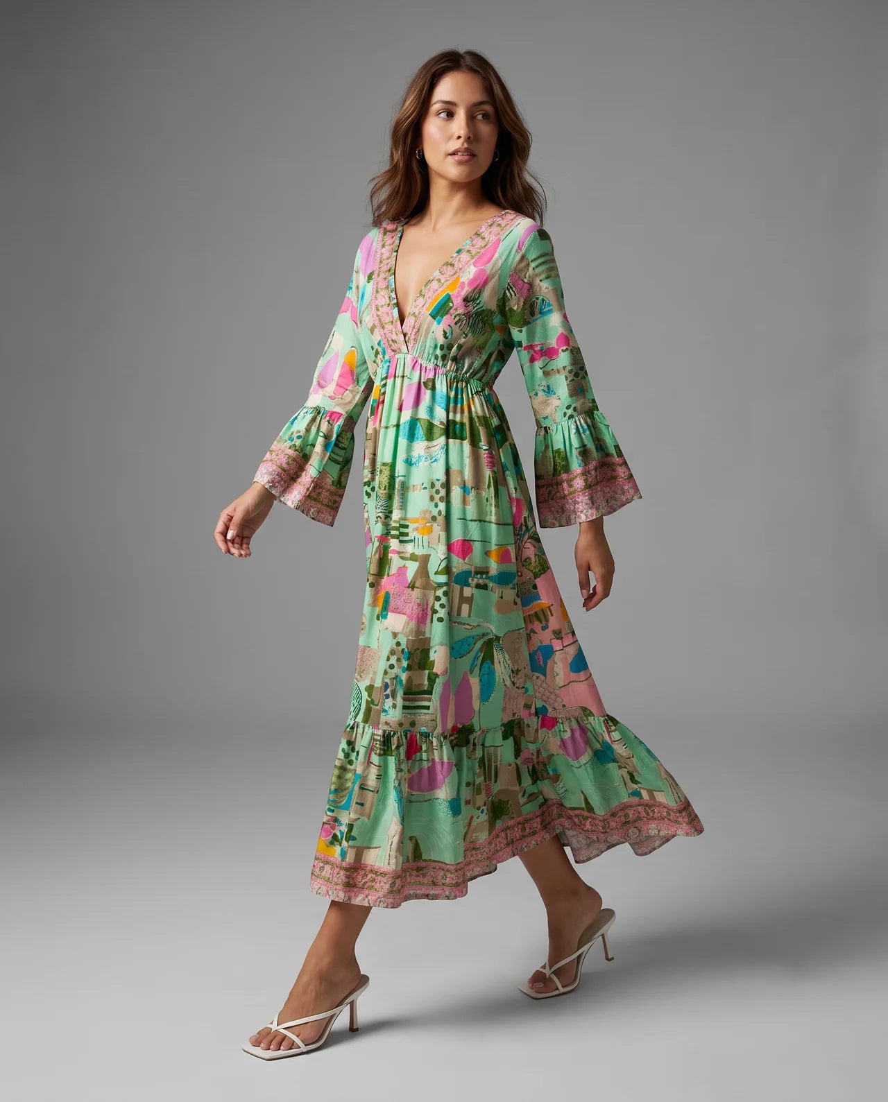 Zaha Dress – An Exquisite Silk Silhouette Defined by Effortless Luxury