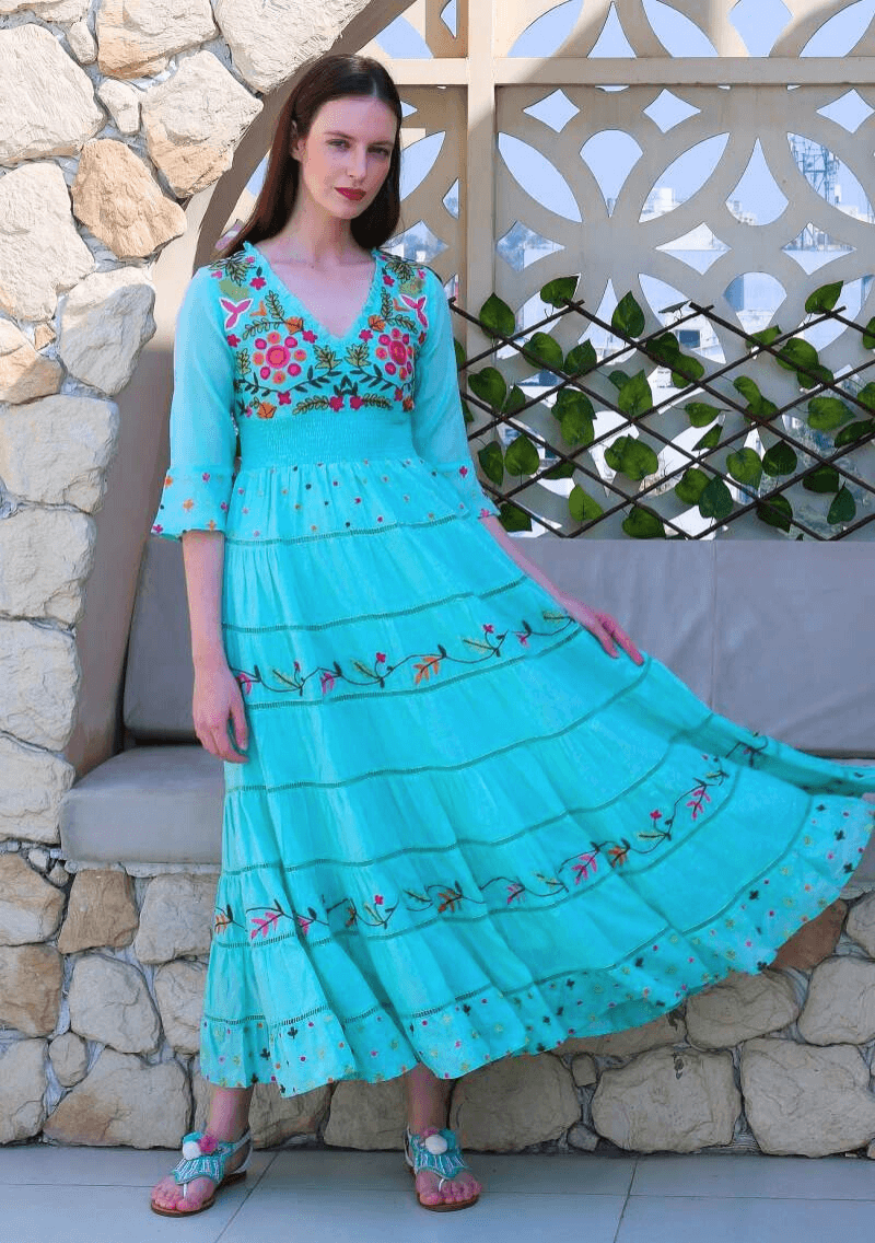 Vestido “Jardín Encantado” - Sufi Boho
