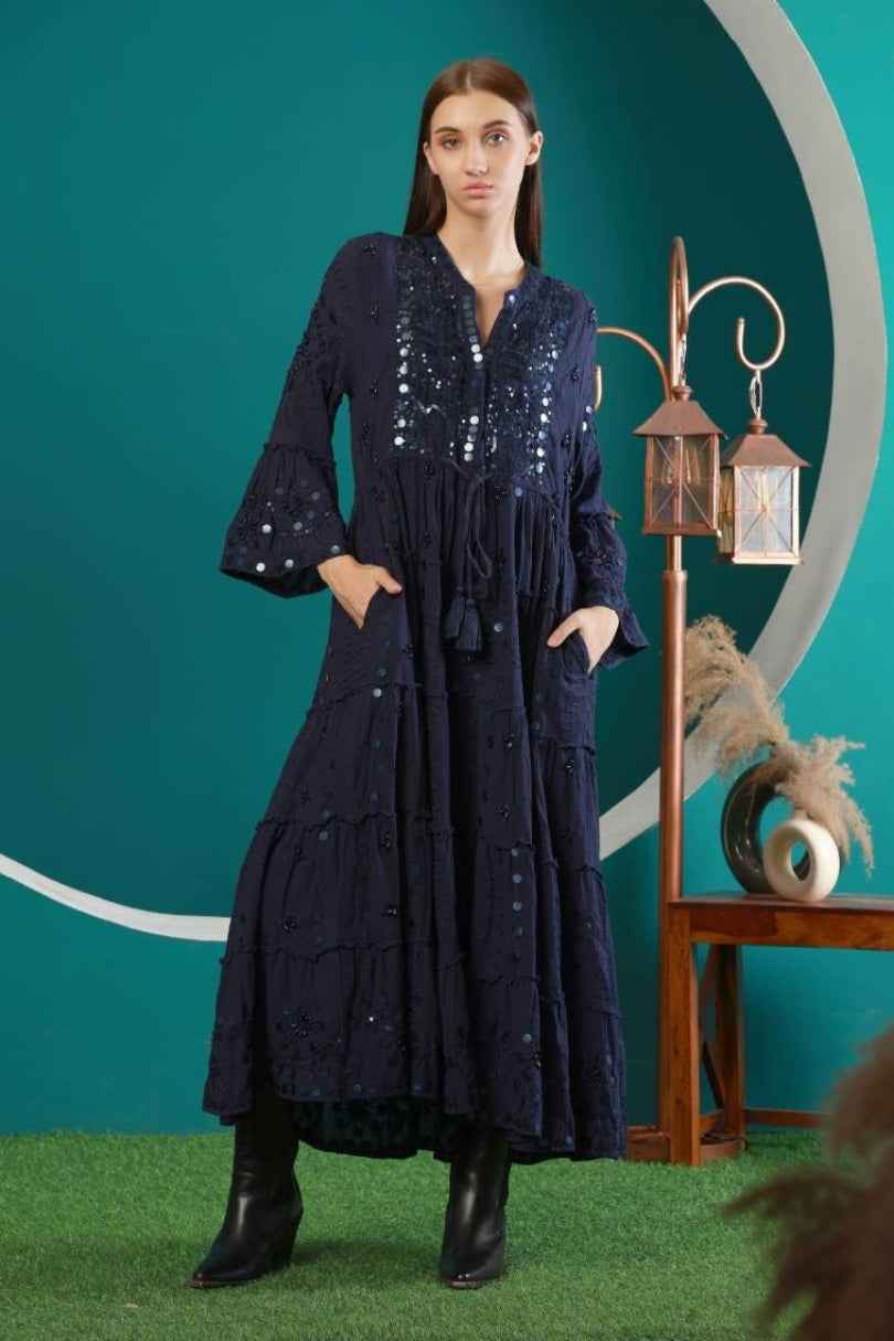 Túnica Larga Adina Boho Chic