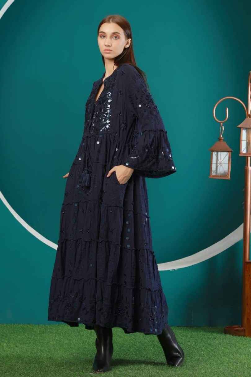 Túnica Larga Adina Boho Chic