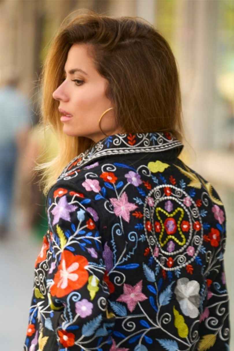Chaqueta Flores del Alba