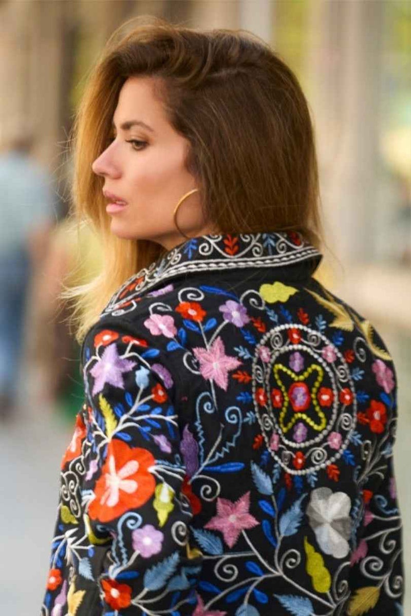 Chaqueta Flores del Alba