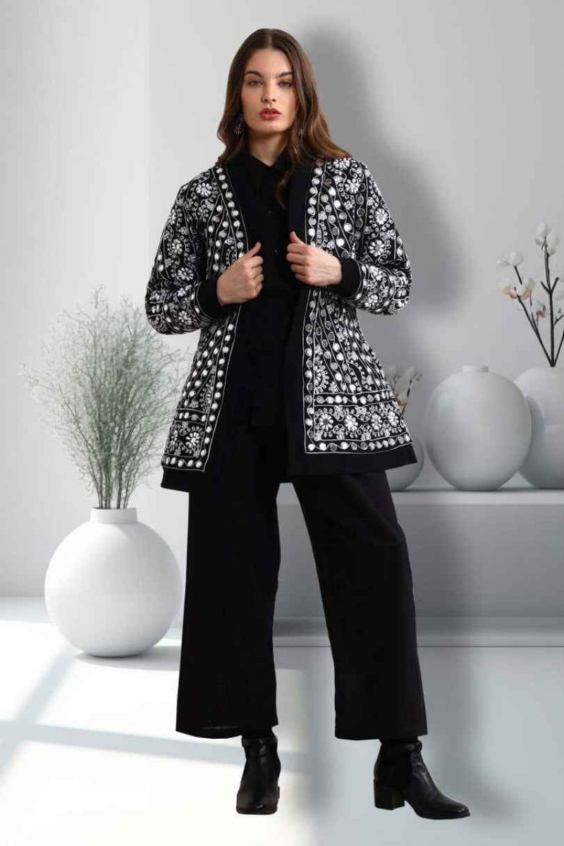 Chaqueta Corta Espejos Artesanal Boho