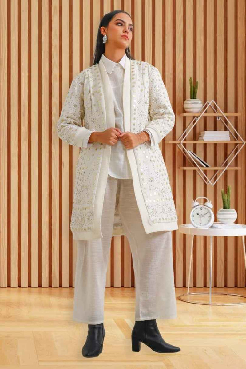 Abrigo Largo Espejos Boho Chic