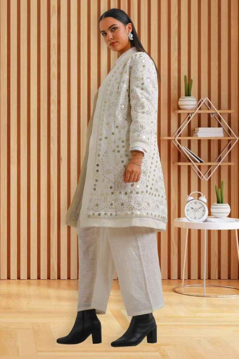 Abrigo Largo Espejos Boho Chic