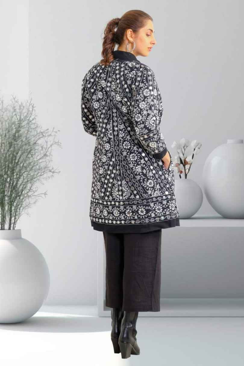 Abrigo Largo Espejos Boho Chic