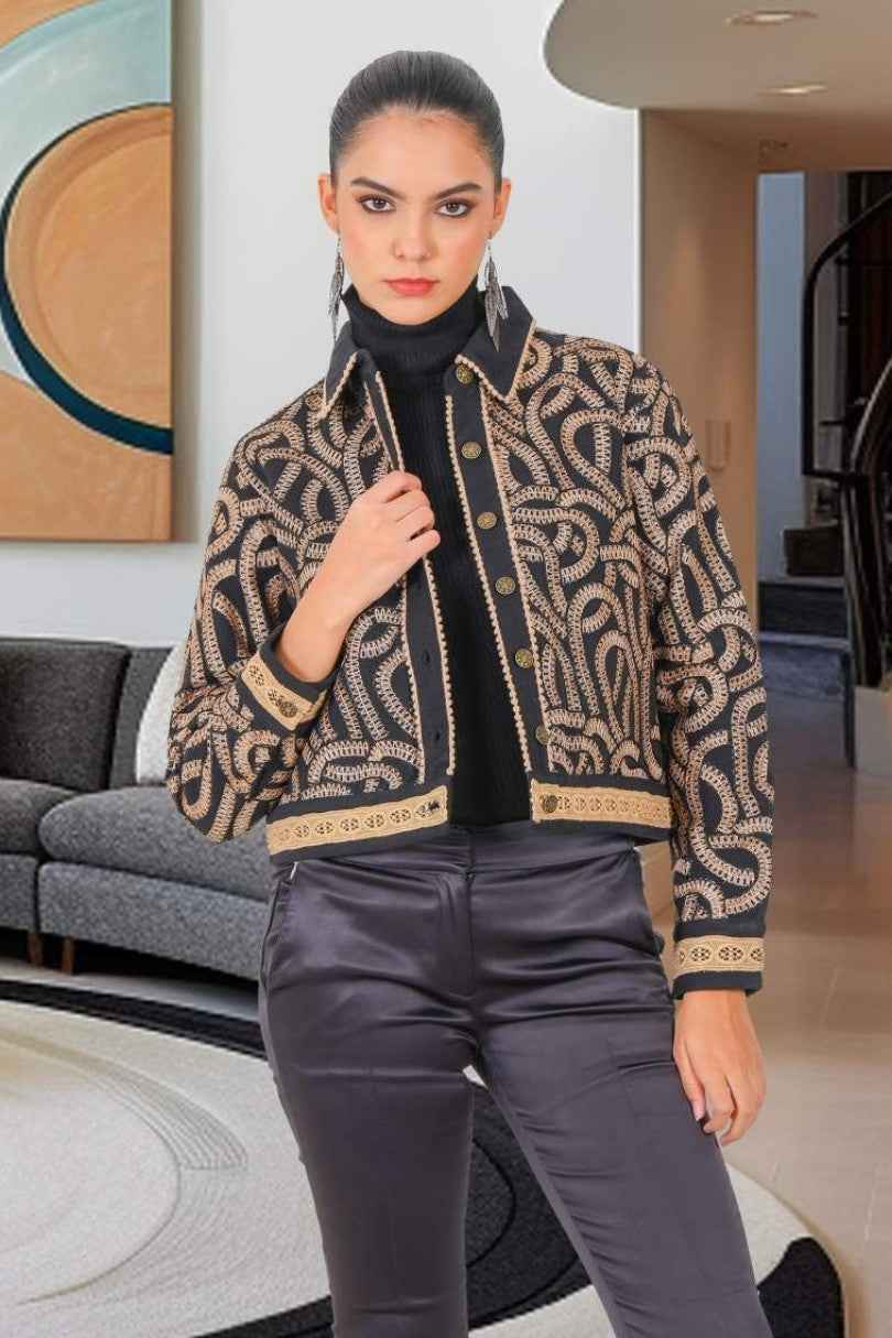 Chaqueta Hazal Artesanal