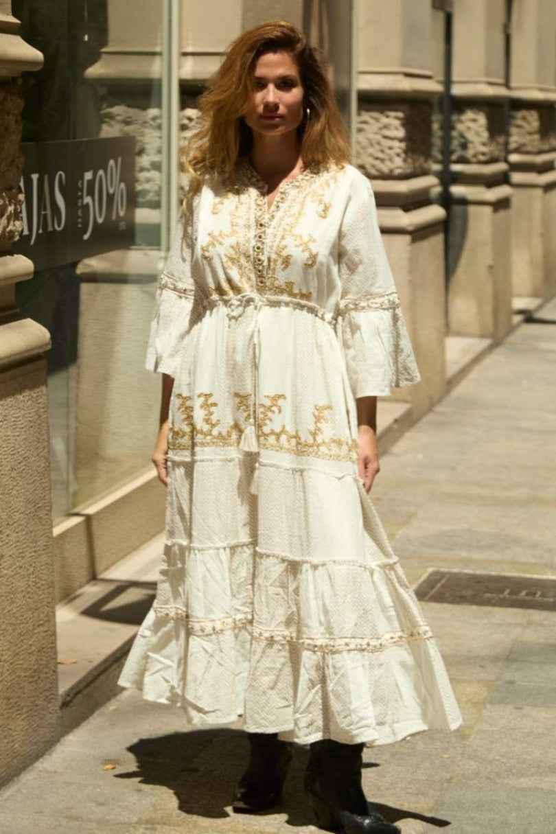 Vestido Alma Dorada