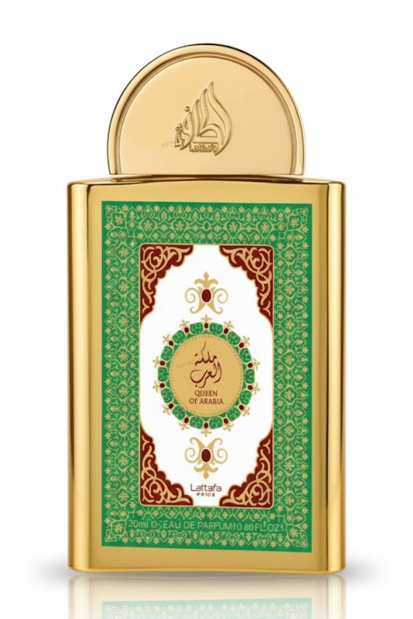 Lattafa Queen of Arabia Gift Set for Women – Eau de Parfum 100 ml + 20 ml + Deodorant 200 ml
