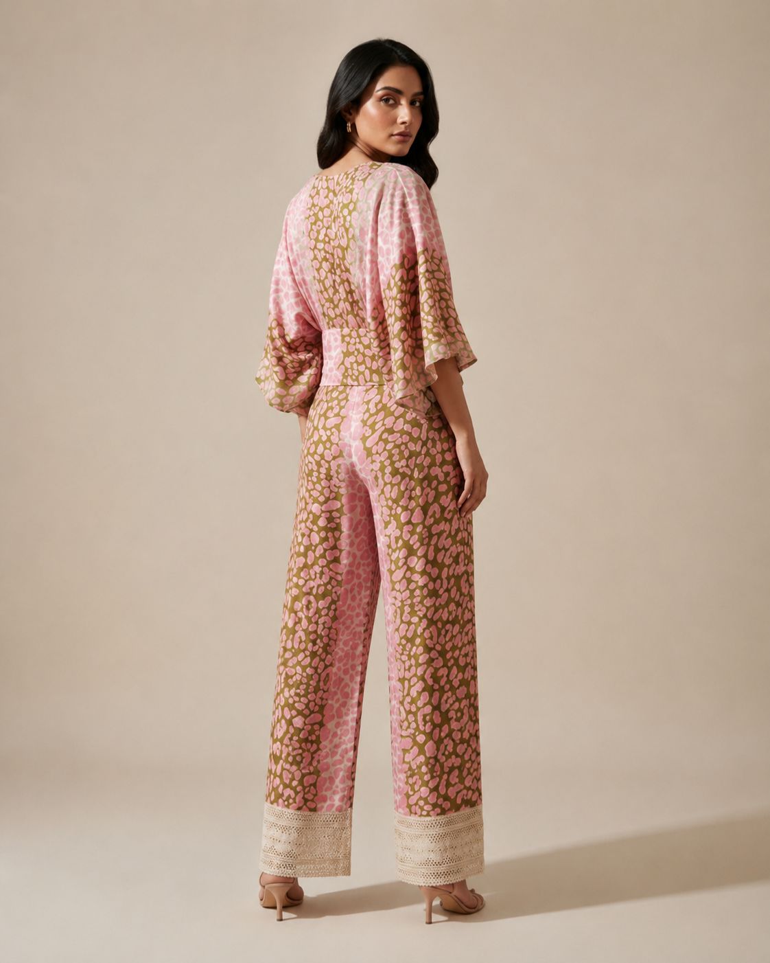 Flora – Embroidered Boho Set | Artisan Flowy Top and Pants