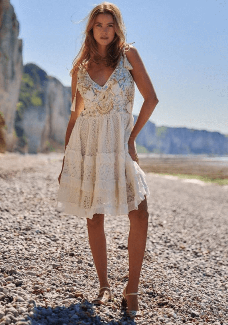 Vestido Brisa de Encaje y Sol - Sufi Boho