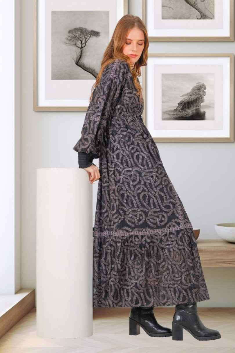 Vestido Trama Infinita