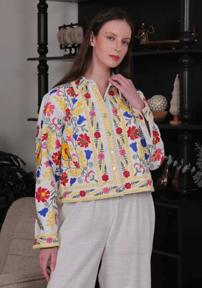 Camisa Jardín de Encanto - Sufi Boho