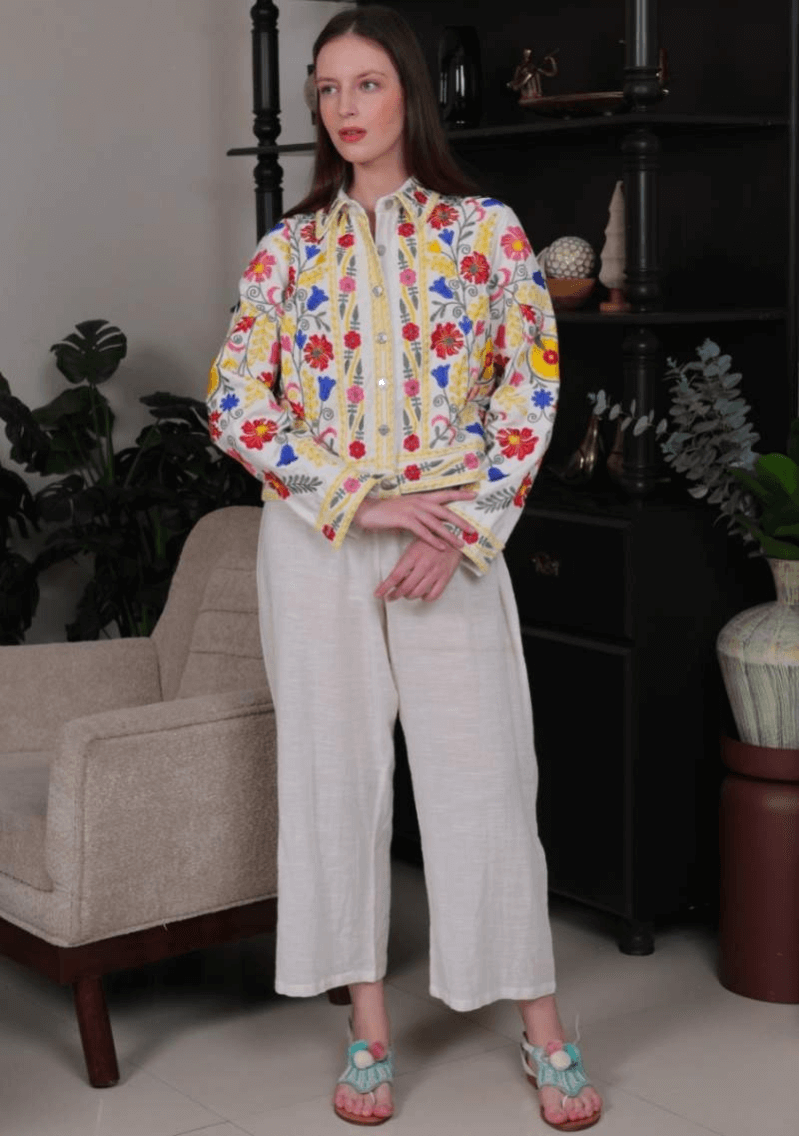 Camisa Jardín de Encanto - Sufi Boho