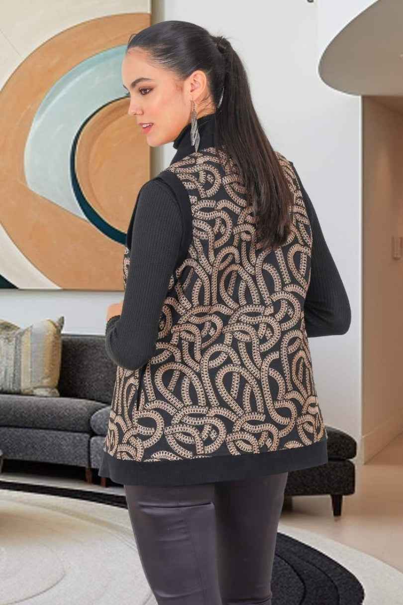 Chaleco Trama Urbana