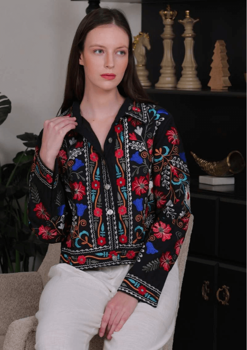 Camisa Jardín de Encanto - Sufi Boho