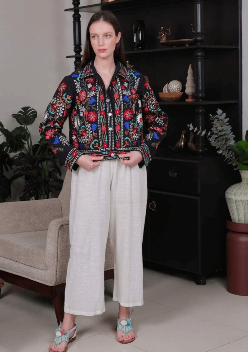 Camisa Jardín de Encanto - Sufi Boho