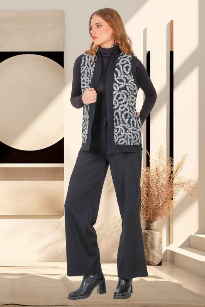 Chaleco Trama Urbana