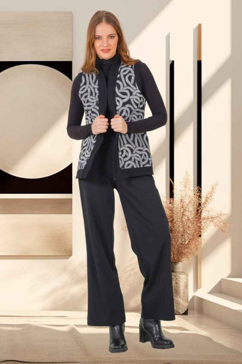 Chaleco Trama Urbana