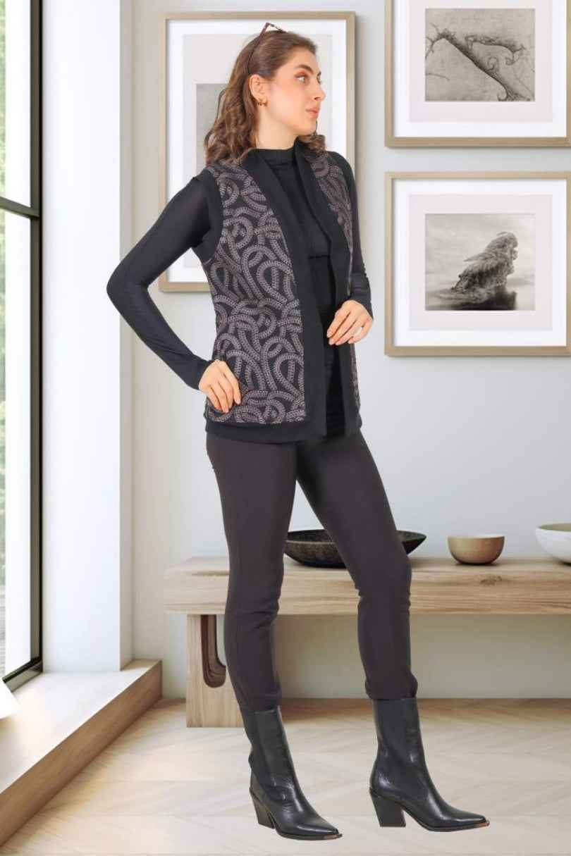 Chaleco Trama Urbana