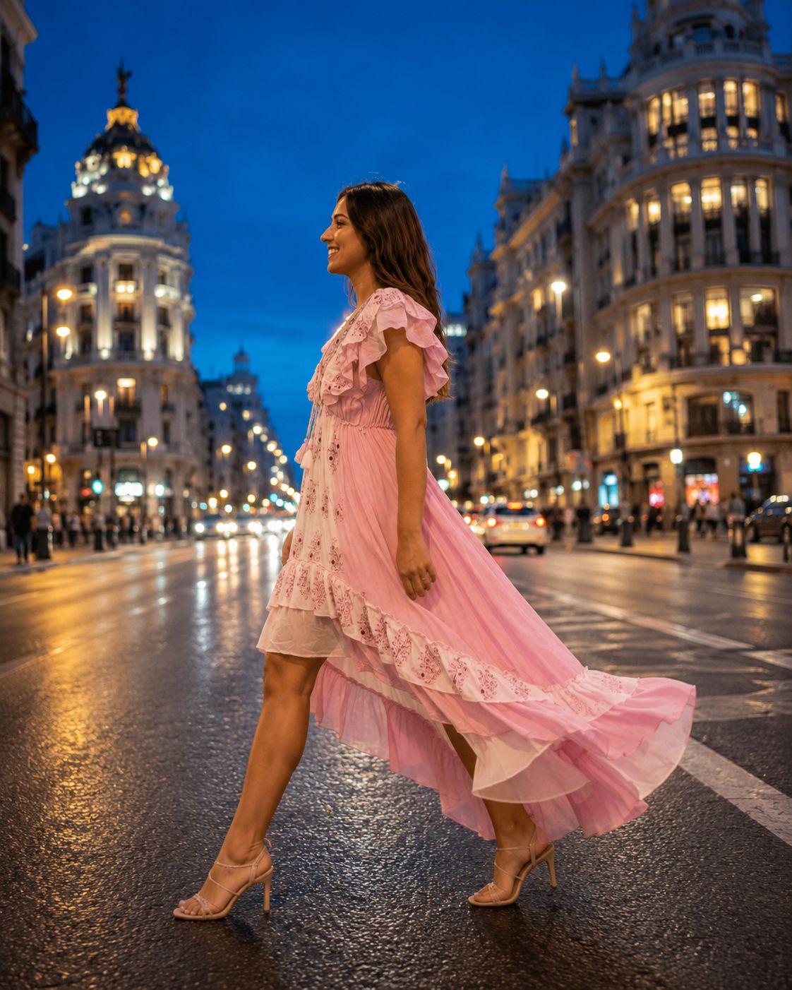Brisa – Vestido Boho Asimétrico Bordado | Ligero y Femenino
