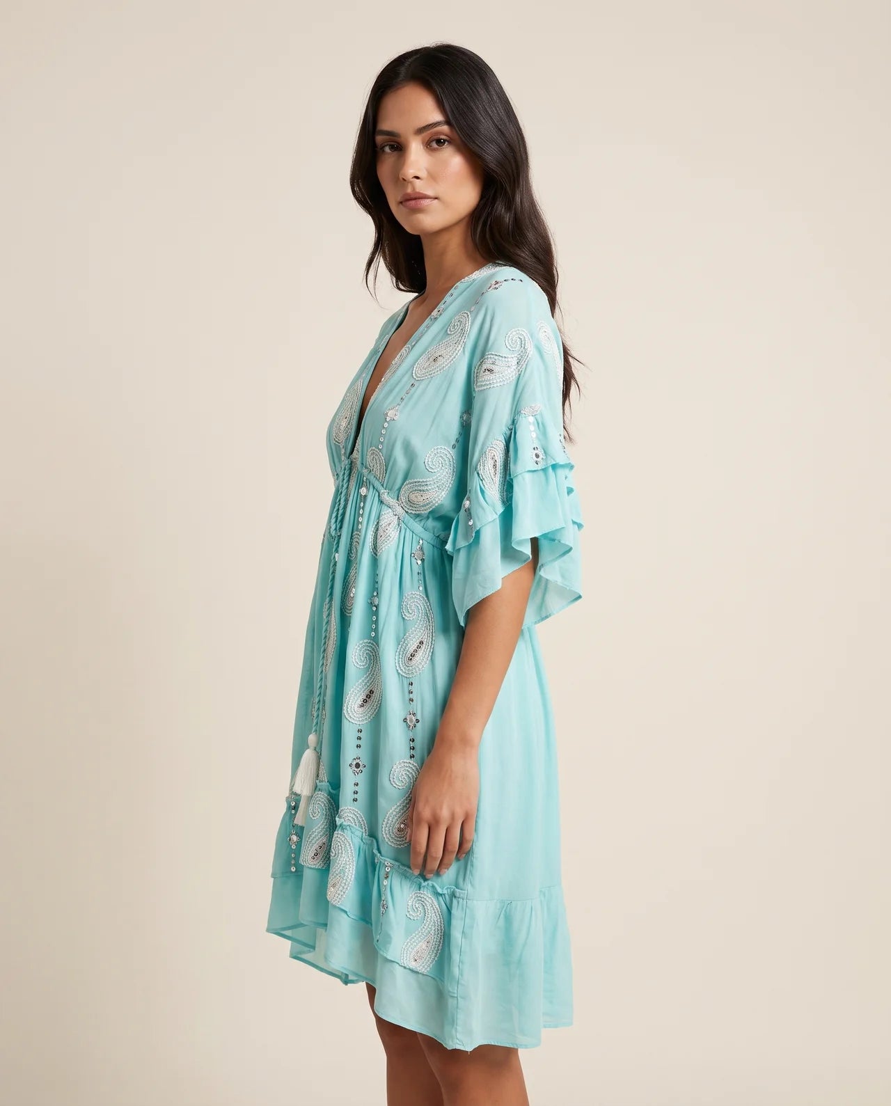 Vestido Azahara | La Elegancia Bohemia que Realza tu Belleza Natural