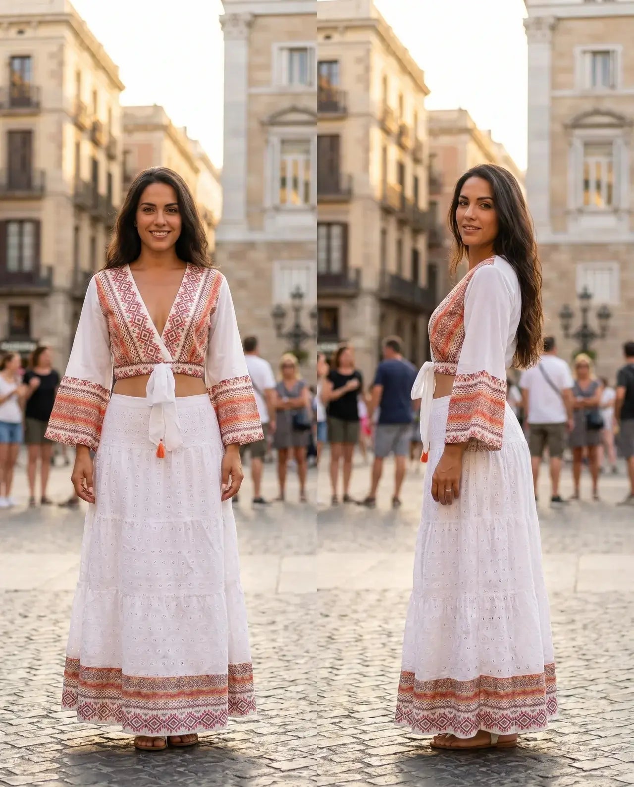 Conjunto Anaís | Fresco y Cómodo Diseñado en algodón suave para acompañarte con estilo y confort durante todo el día.