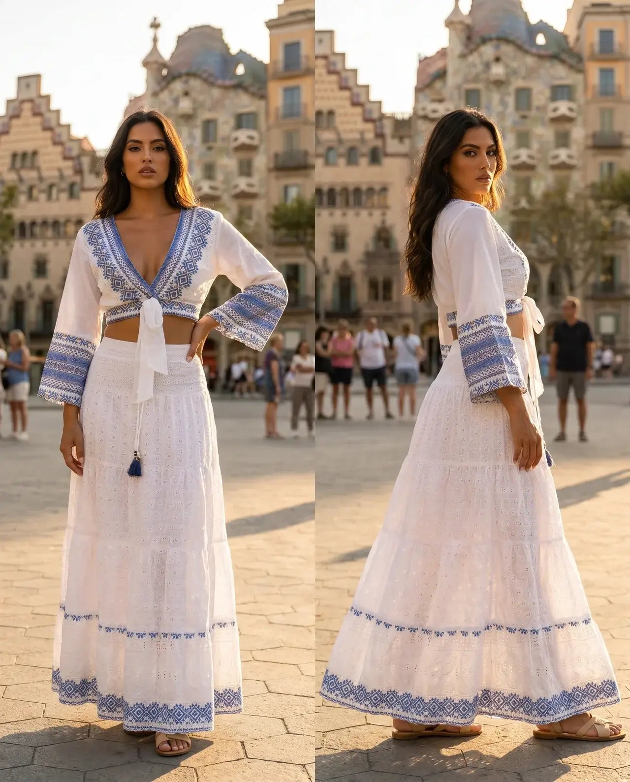 Conjunto Anaís | Fresco y Cómodo Diseñado en algodón suave para acompañarte con estilo y confort durante todo el día.