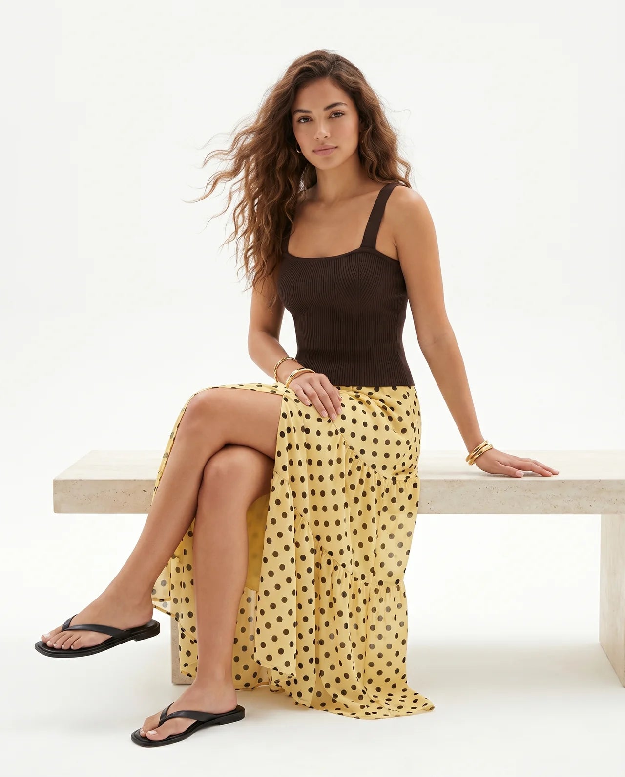Falda Amélie | El Encanto de los Lunares con una Elegancia que Nunca Pasa de Moda