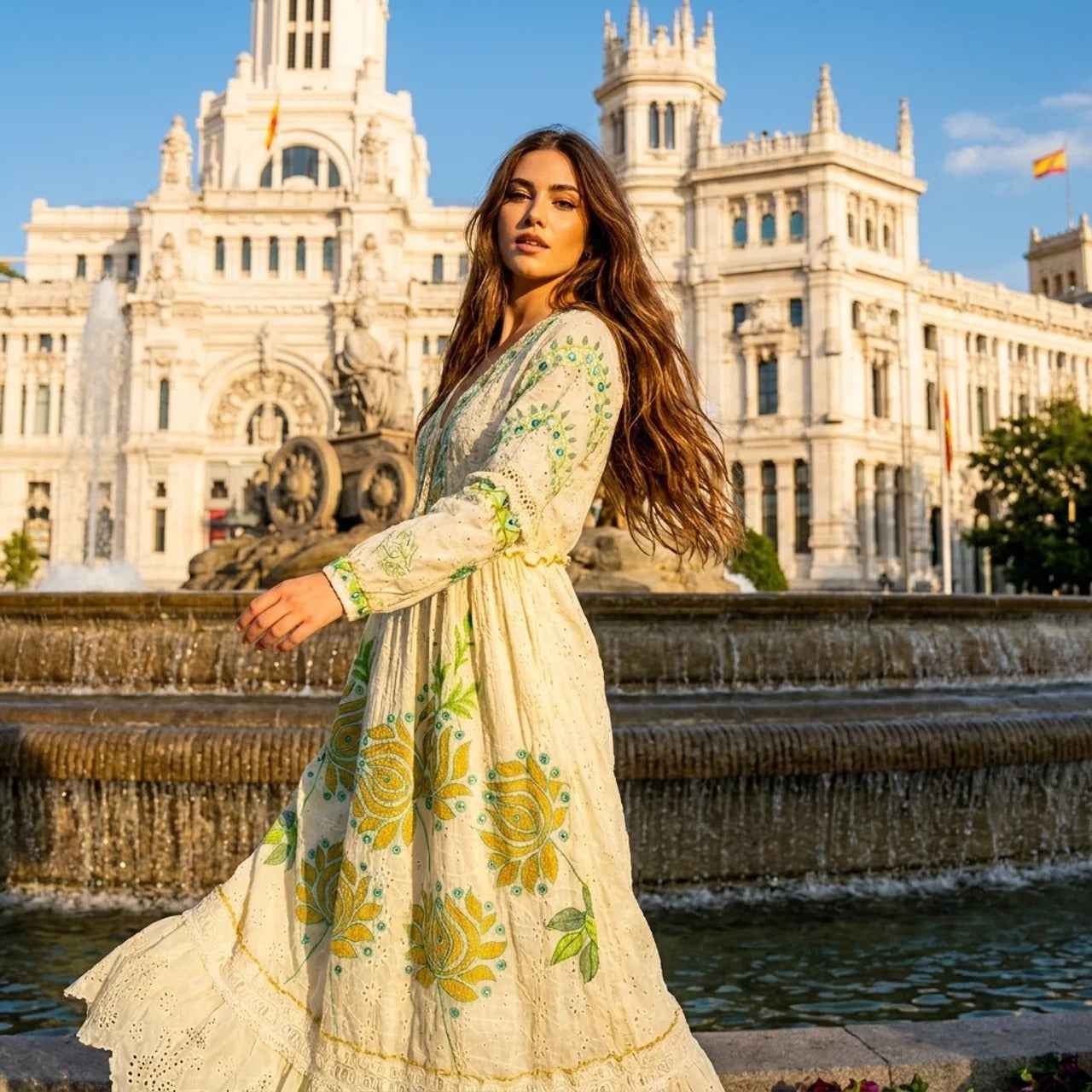 Vestido Celine | Elegancia Natural En Algodón