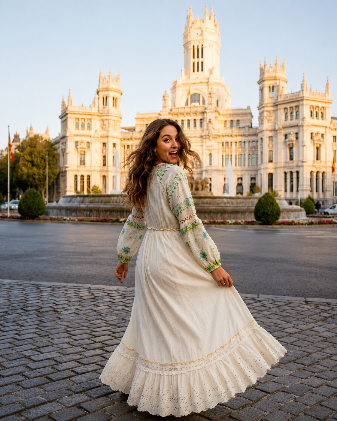 Vestido Celine | Elegancia Natural En Algodón