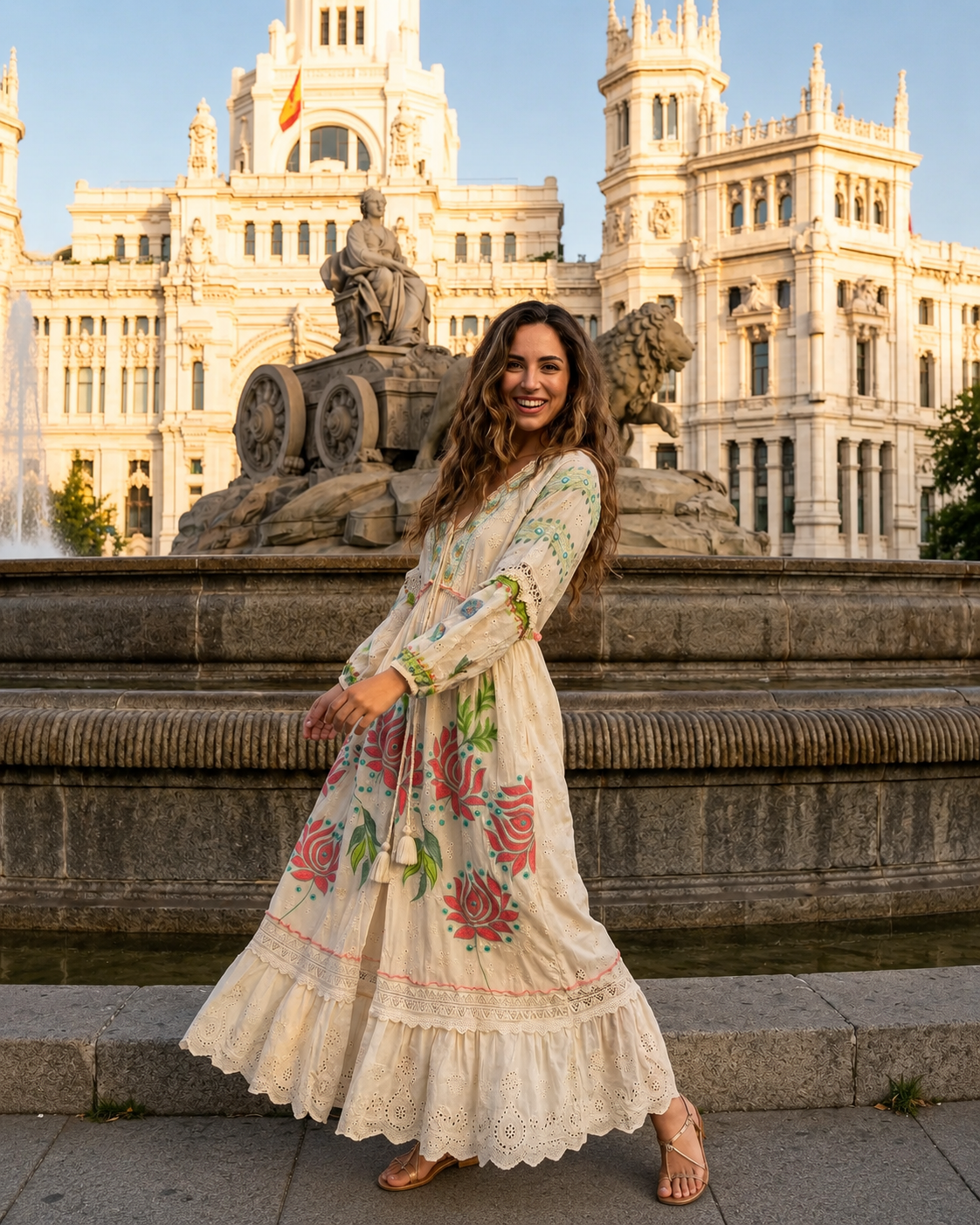 Vestido Celine | Elegancia Natural En Algodón