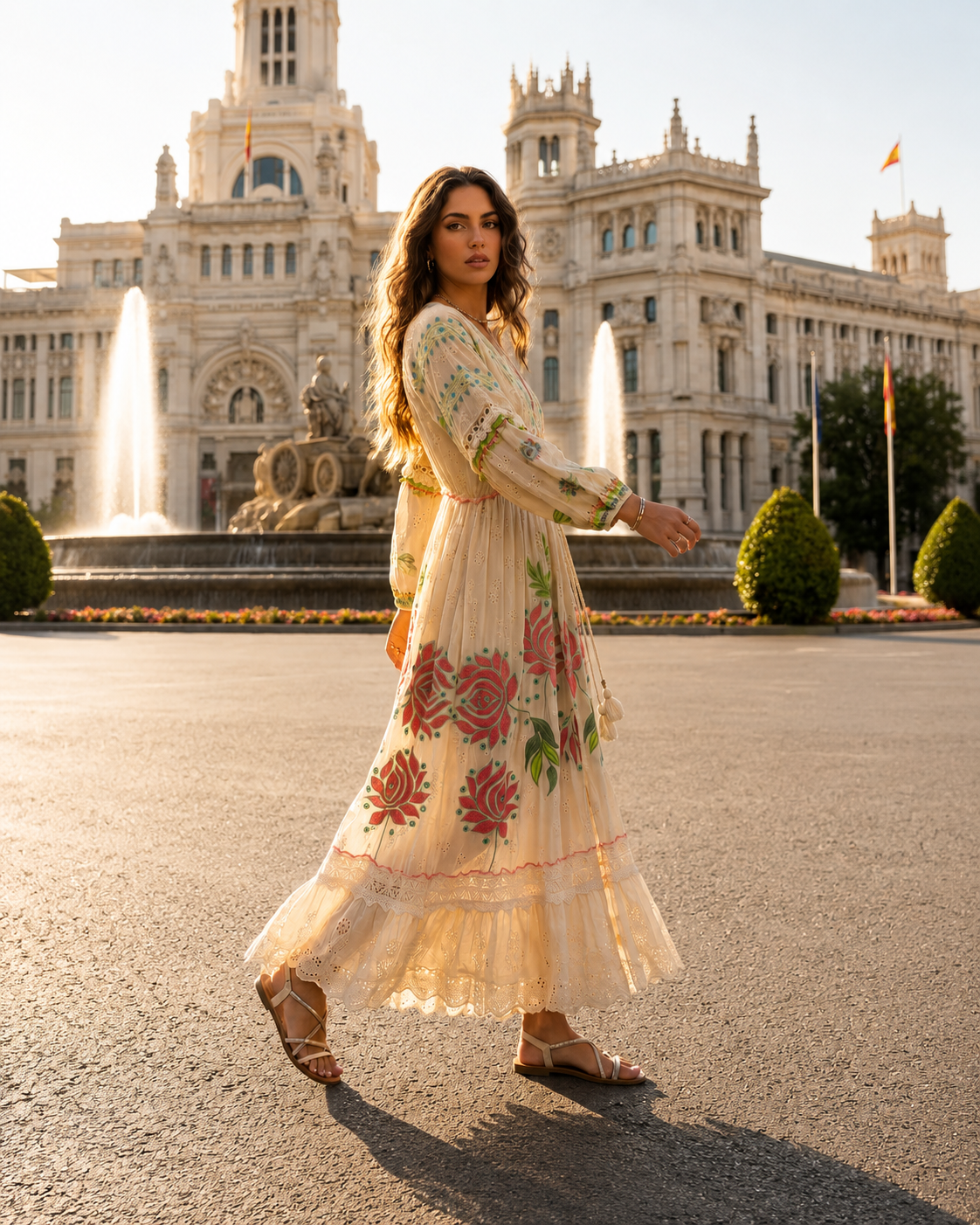 Vestido Celine | Elegancia Natural En Algodón