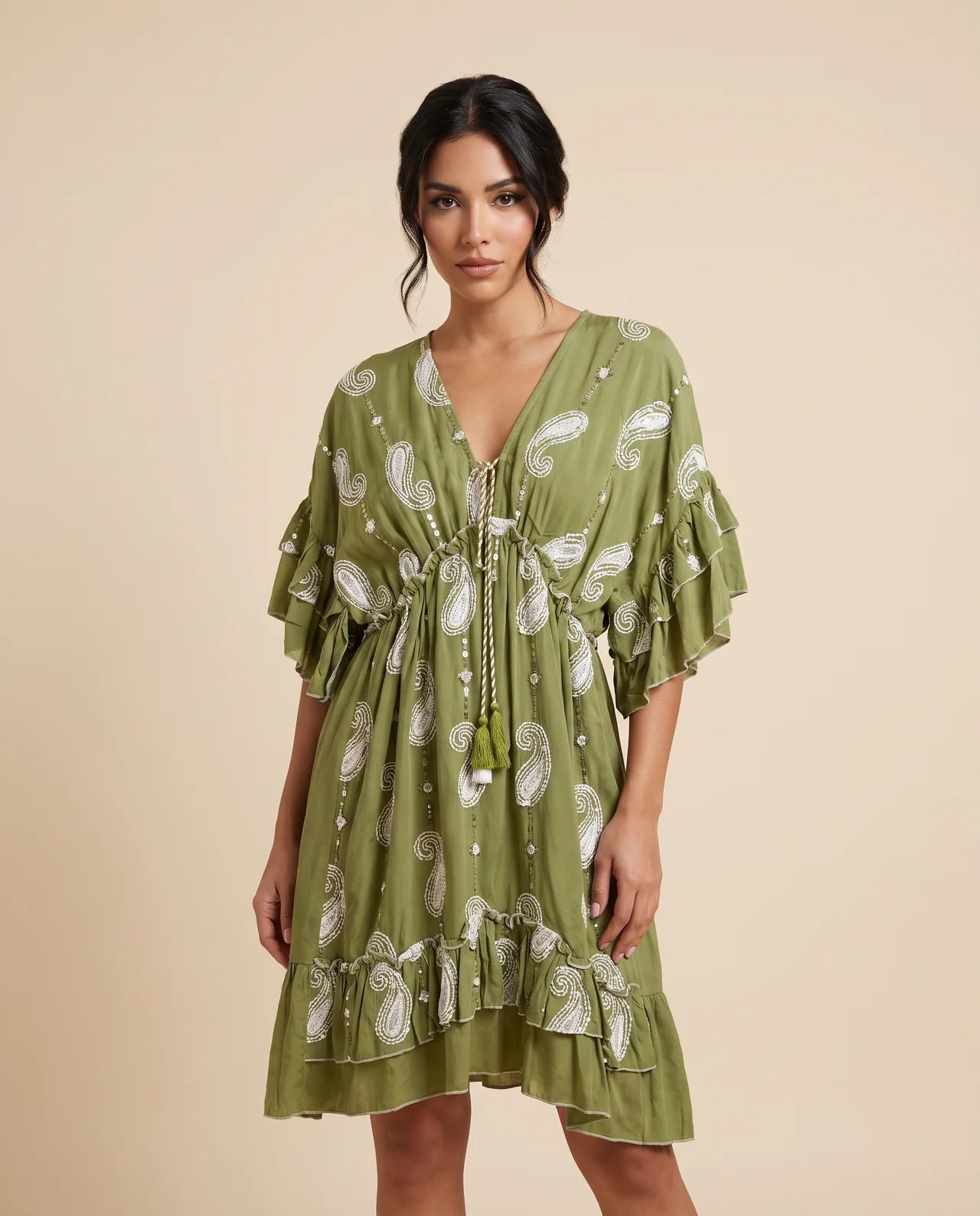 Vestido Azahara | La Elegancia Bohemia que Realza tu Belleza Natural