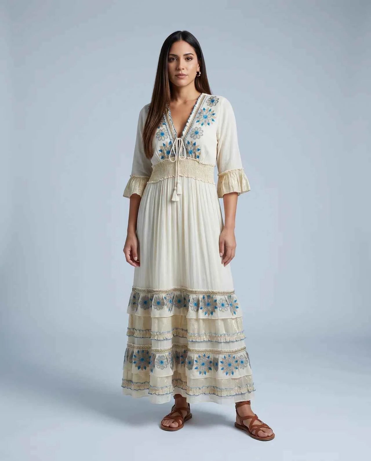 Velmora - The Cotton Dress That Blends Effortless Elegance with Everyday Comfort