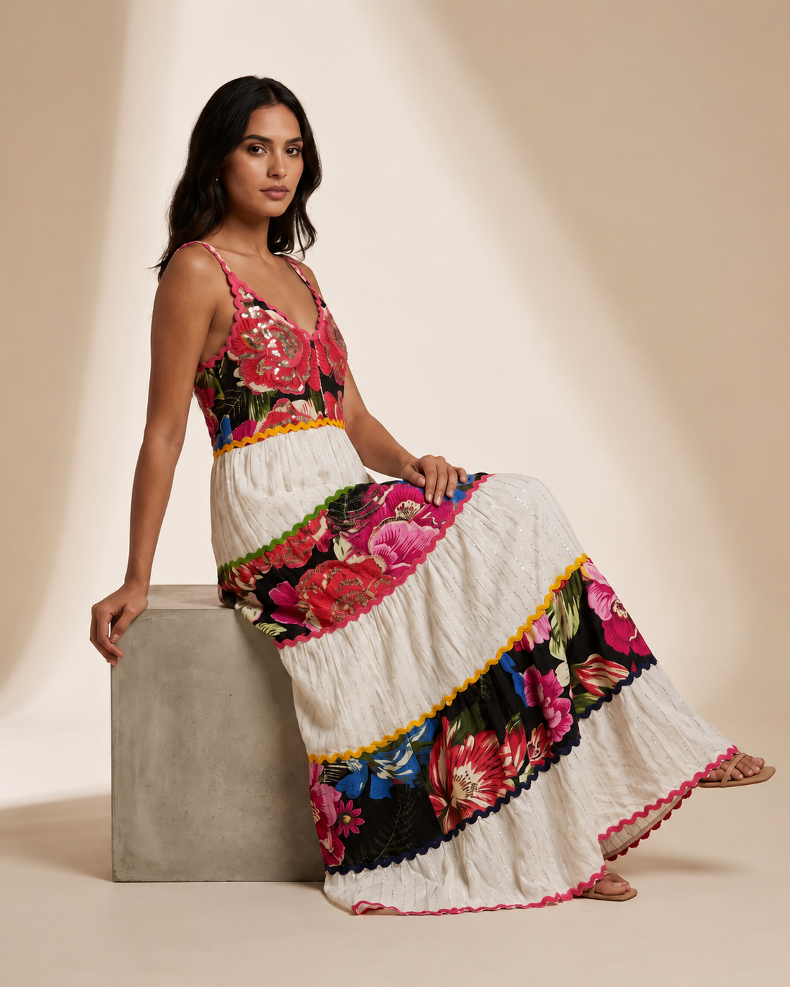 Vestido Valentina Floral-La combinación perfecta de comodidad, frescura y elegancia.