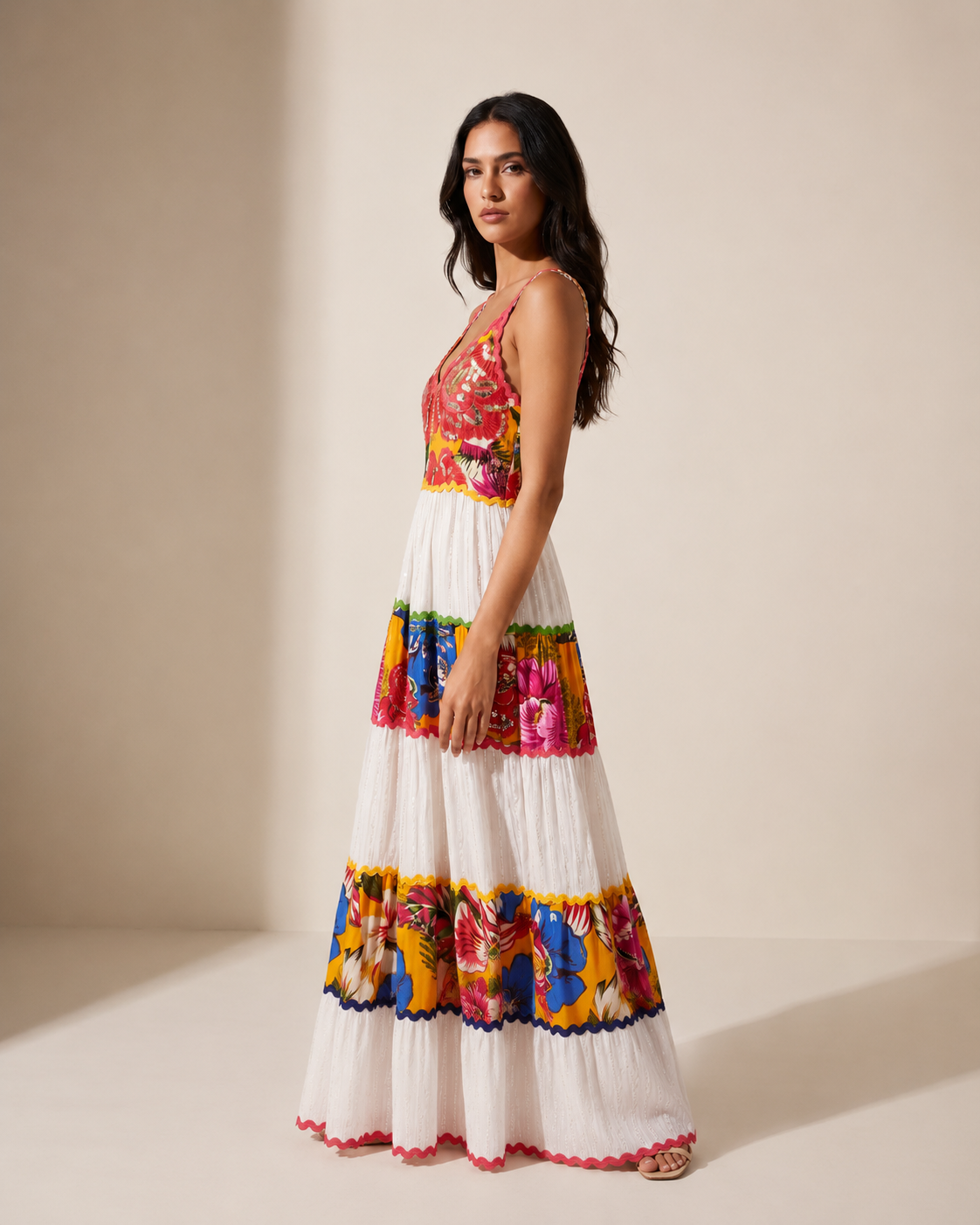 Vestido Valentina Floral-La combinación perfecta de comodidad, frescura y elegancia.