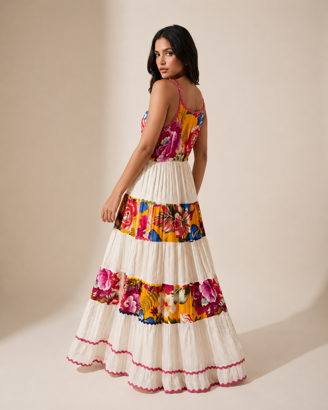 Vestido Valentina Floral-La combinación perfecta de comodidad, frescura y elegancia.