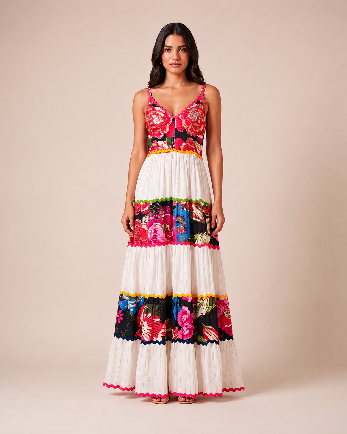 Vestido Valentina Floral-La combinación perfecta de comodidad, frescura y elegancia.