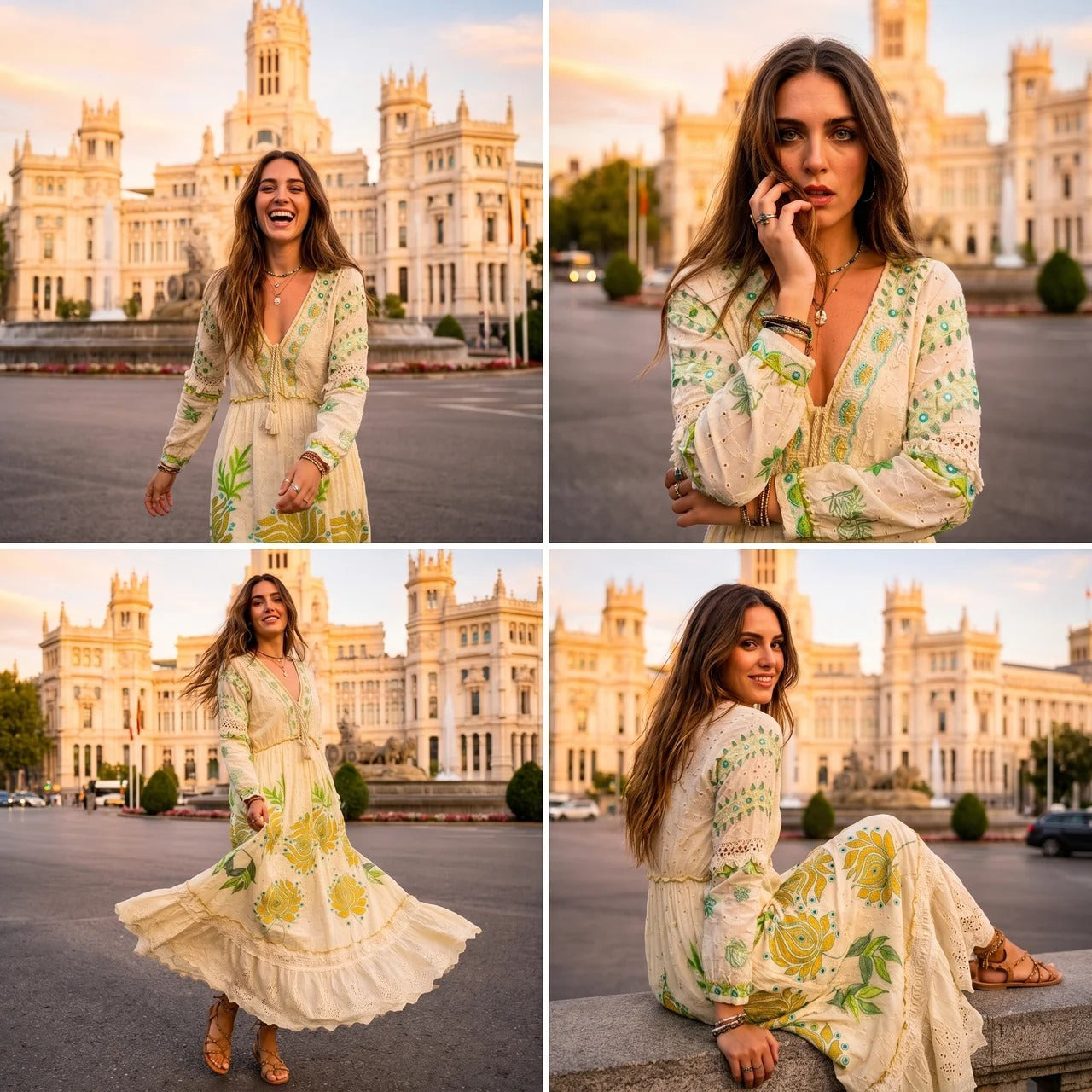 Vestido Celine | Elegancia Natural En Algodón