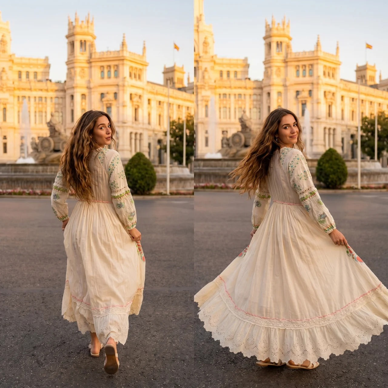 Vestido Celine | Elegancia Natural En Algodón