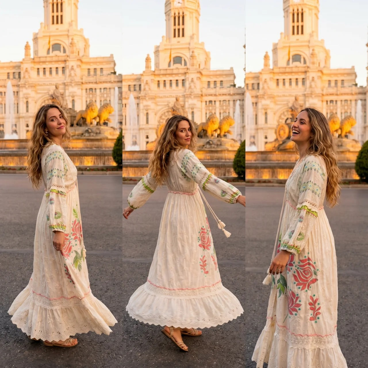 Vestido Celine | Elegancia Natural En Algodón